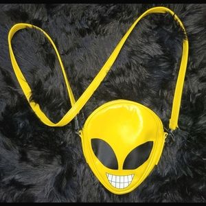 Alien Smiley Face Purse Y2K 90s
